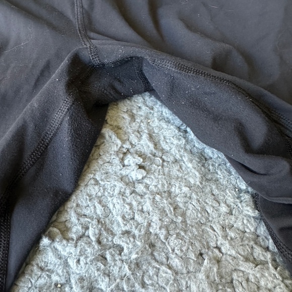 Lululemon Run: Inspire Crop II Black Tonka Stripe Mint Green - Picture 7 of 8